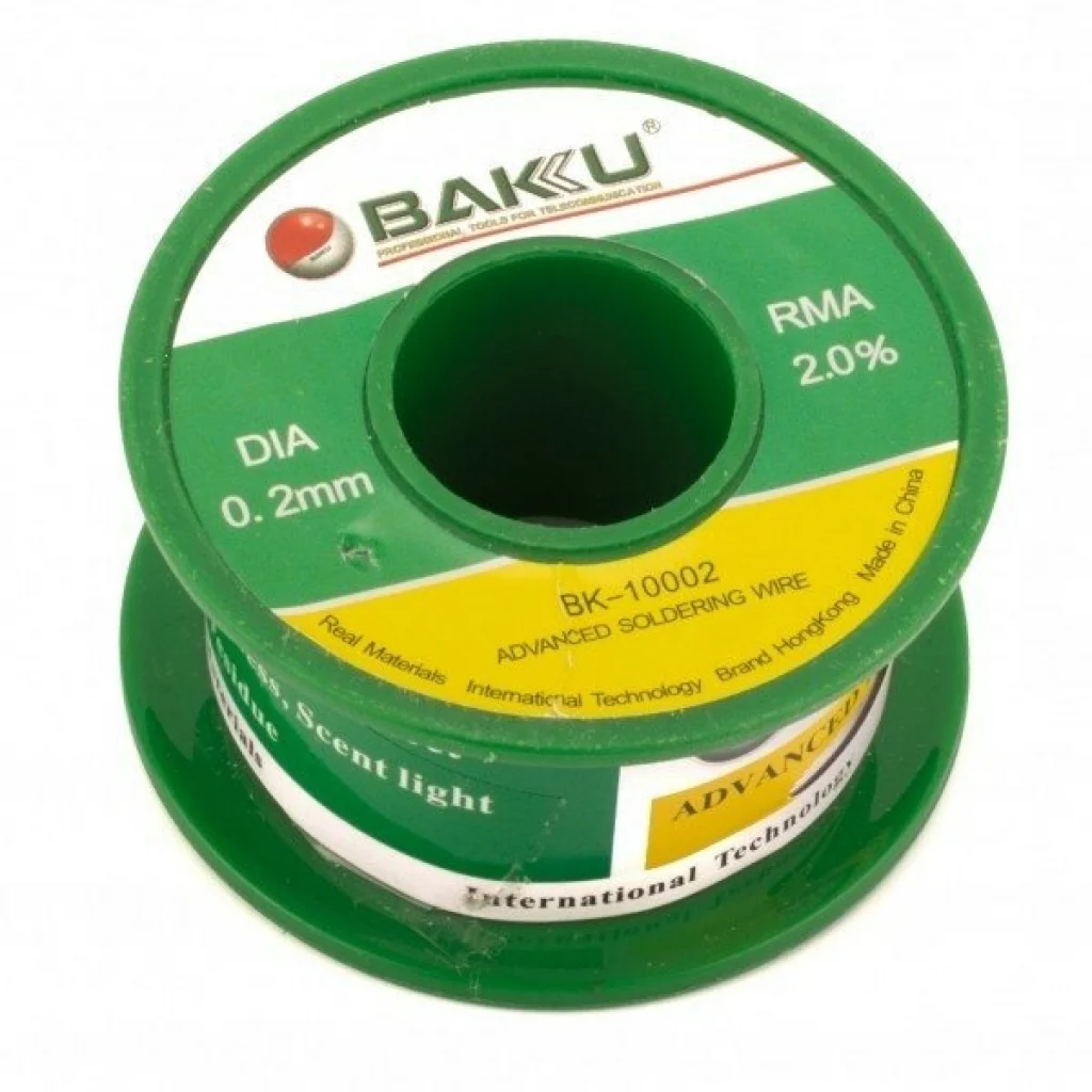 ESTAÑO EN HILO BK 10002/0.2mm 50gr