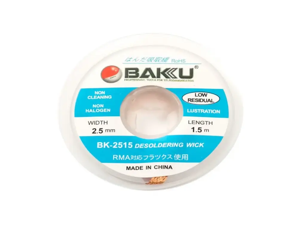 MALLA PARA DESOLDAR BK 2515