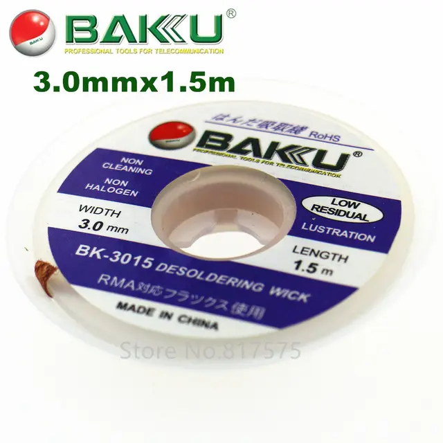 MALLA PARA DESOLDAR BK 3015