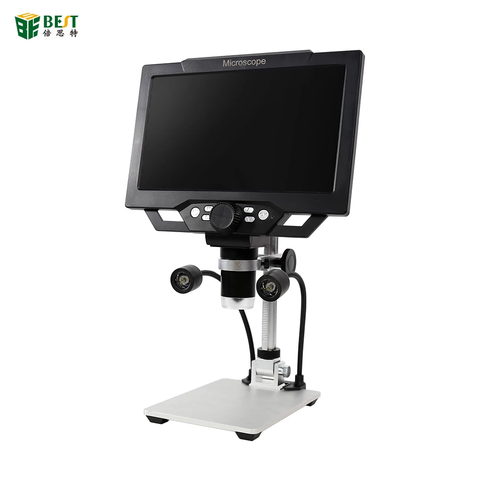 MICROSCOPIO BST X9 10X-600X CON BATERÍA