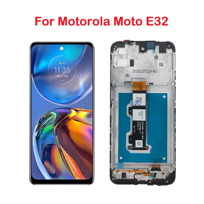 PANTALLA MOTO E32 ORI CM