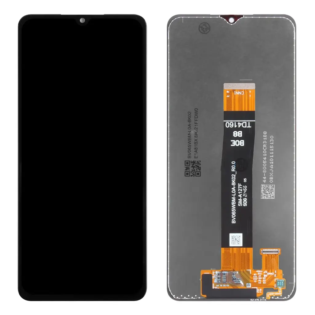 PANTALLA SAMSUNG A12 A127F FLEX NEGRO ORI