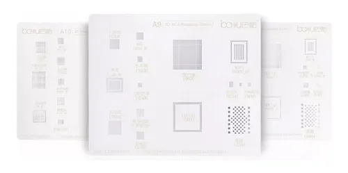 [16875] STENCIL BGA 3D A11 BAKU / BK A11 ( IPH 8 / IPH 8 PLUS / IPH X )