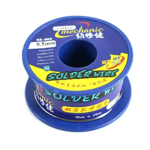 [14265] MC SX-862 ESTAÑO EN HILO 0.3MM DOBLE ROSIN