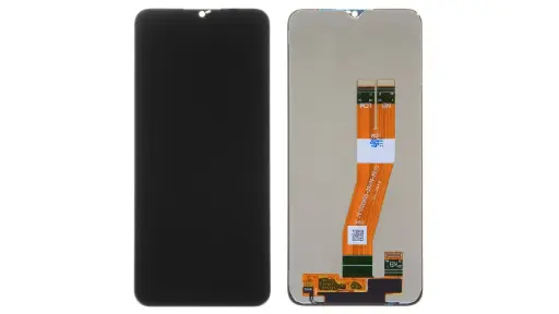 [15553] PANTALLA SAMSUNG A02S FLEX AMARILLO ORI CM