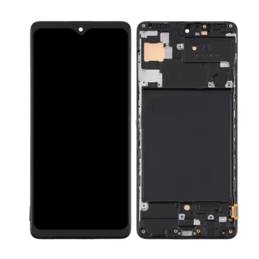 [15722] PANTALLA SAMSUNG A71 OLED CM BORDE GRUESO