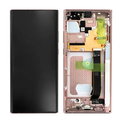 [15872] PANTALLA SAMSUNG NOTE 20 ULTRA ORI CM ROSADO